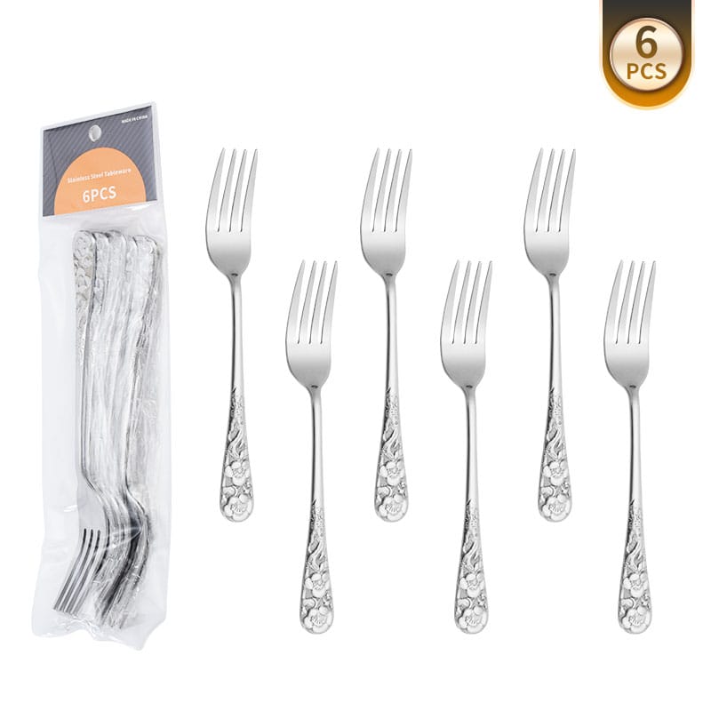 6-Piece Dinner Fork Pack