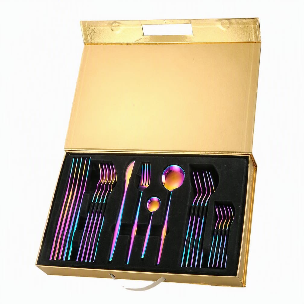 Iridescent finish in the same gift box