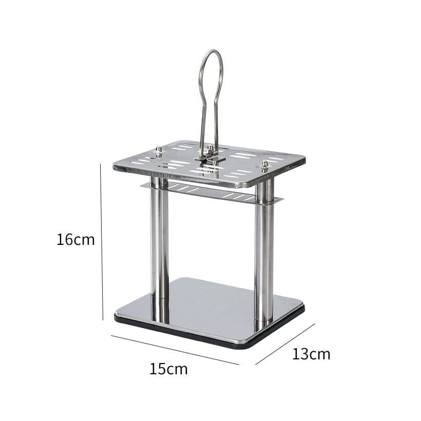 Square cutlery rack dimensions 15 x 13 x 16 cm